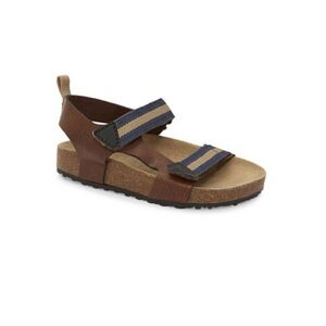 Carter's Brown and Navy Kids Sandals